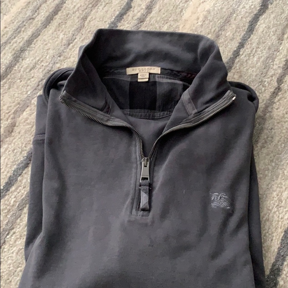 Men’s Burberry half zip - Picture 5 of 5